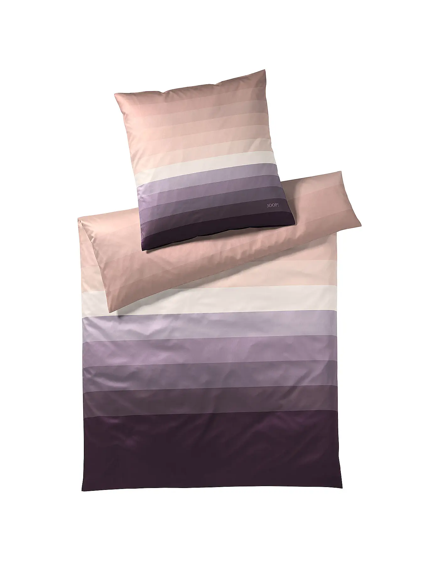 JOOP | Satin Bettwäsche Horizon 70x90cm / 140x200cm Beige | 